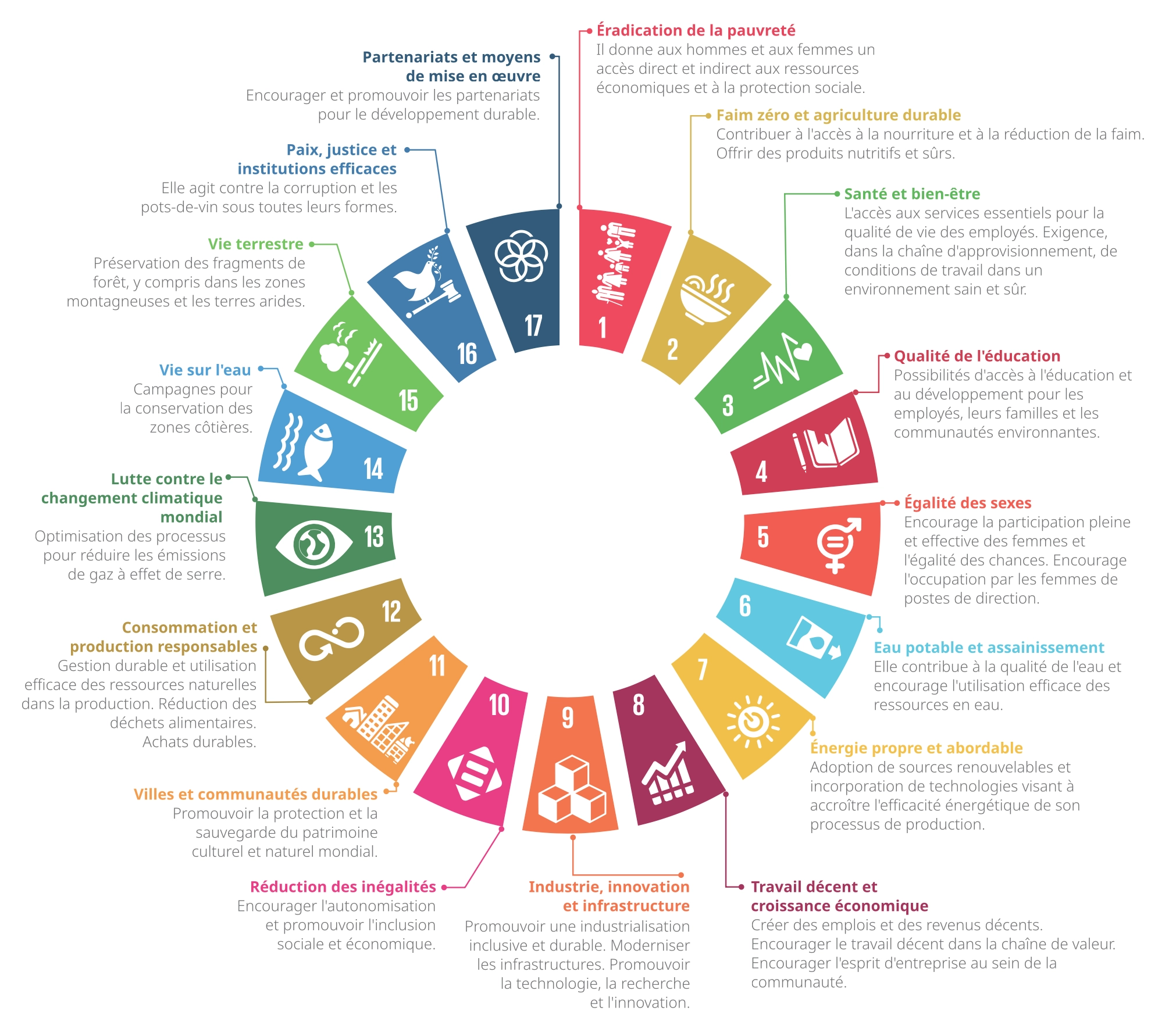 Objectifs pour le développement durable